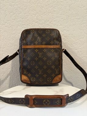 Louis Vuitton MM Danube Monogram Shoulder Bag